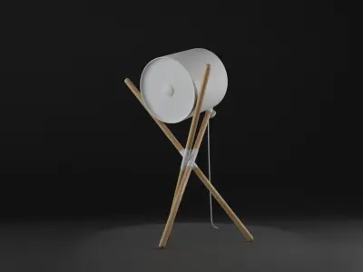 Table lamp 3D model