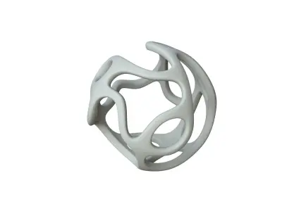 SciFi Cube Object No 31531 Low Poly Shape Texture