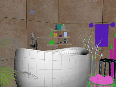 Bathroom Design 3D model