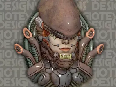 Aliens Suit 3D model