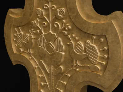 Ethnic Cross 3D model