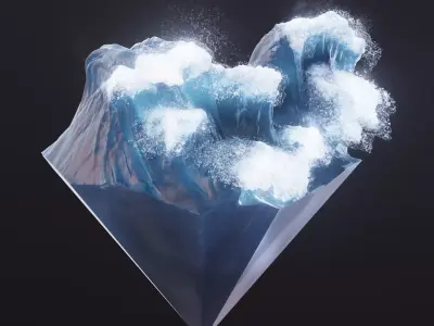 Crystal Waters 3D model