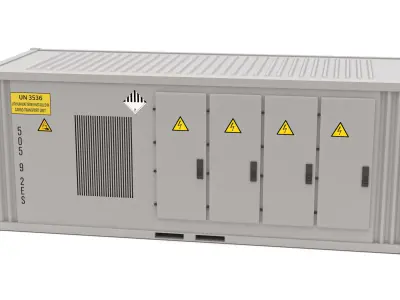 Container Energy Storage System 3D model