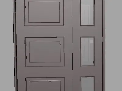 Entrance  door  3D model
