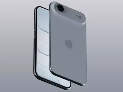 Apple iPhone Air 2025 In All Official Colors and Dimensions 3D model