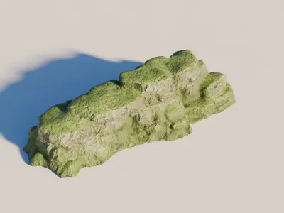 Rock 9 Low-poly 3D model