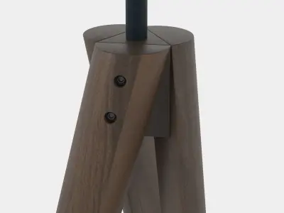 Madison Tripod Floor Lamp Low-poly 3D model