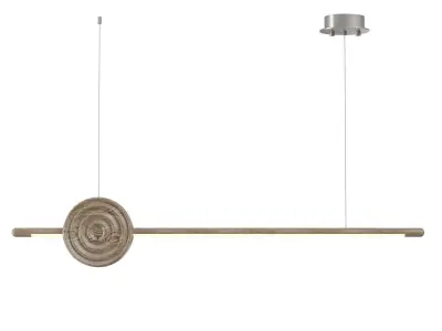 Lampatron ZVI WOOD pendant light 3D model