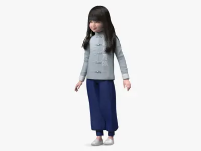  Asian Girl Childs Collection 