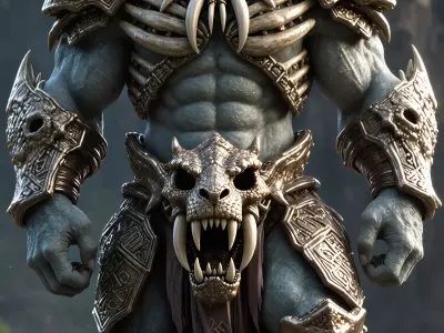 ORCO GUERRERO 3D model