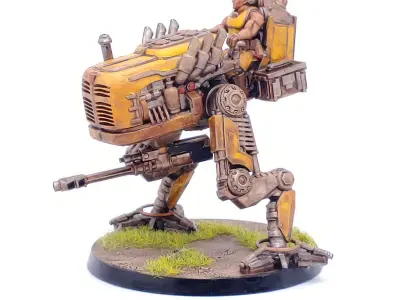 Cyberzerkers - Scout Mech 3D print model