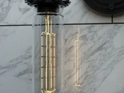 Sconce 7 Loft Design 3D model