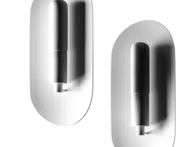 Luminaire Authentik Mafalda Wall Lamp 3D model