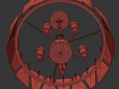 Ruby Crystal 3D model