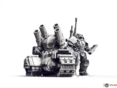 Tempestas Support Platform 3D print model