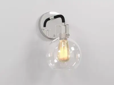 Shades of Light Hinley Seeded Glass Sconce 3D model