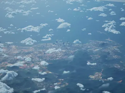 Panama City Panama City Landscape 3D Model 3D model