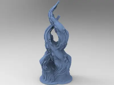 Dantes Purgatory ivy 1 3D model