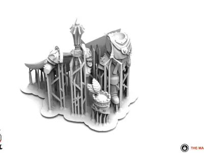 Feudal Guard - Lord Commander Rook 3D print model