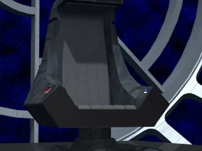 Imperial Throne Room in multiple formats 3D model