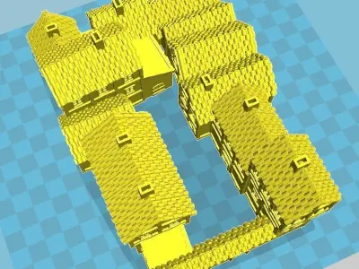 Medieval House 5 3D print model