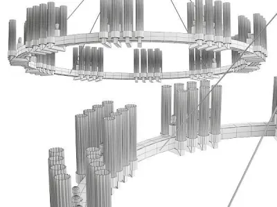 TEAM MATTE Low-poly 3D model