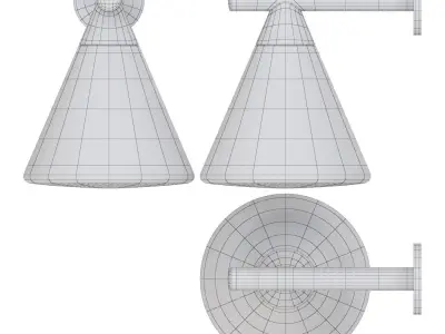 3D wall lamp - AGO Probe Wall Lamp 3D model