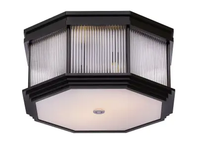 Bagatelle octagonal ceiling light fixture 3D model