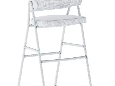 Bar stool Chia by Parla Design 3D model