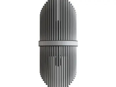 BRA GLASS CHROME 3D model