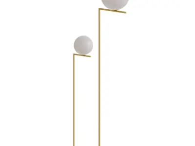 IC F1 F2 Floor Light 3D model