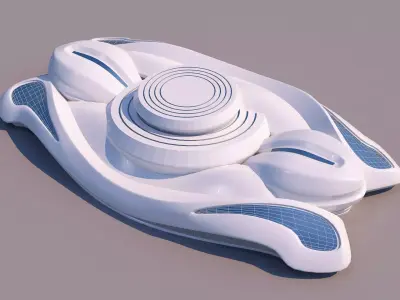 0102 - Organic Building 3D model