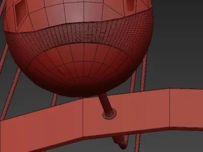 Impressive Italian Chandelier 3D model