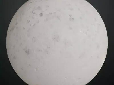 White Metal Painted PBR Seamless Texture