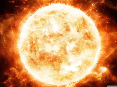 Full CG Sun 3D model