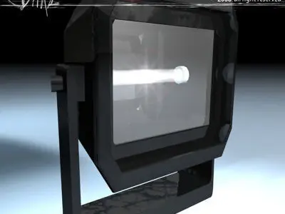 stage light Floodlights 3D model