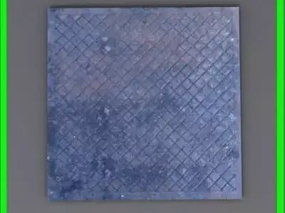 Sewer Grate 3D model