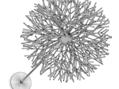 Standing Lamp 3D model