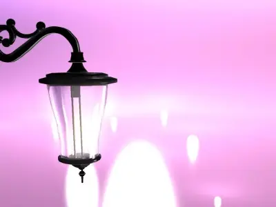 lamp cinema 4d Free 3D model