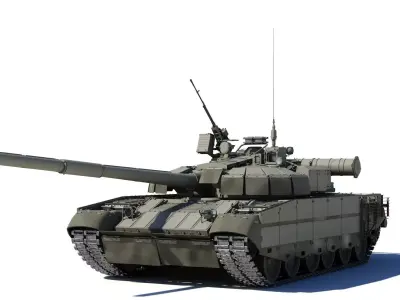 T-80 BVM 3D model