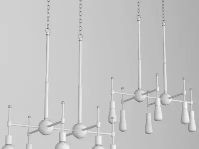 Dorian Chandelier  3D model