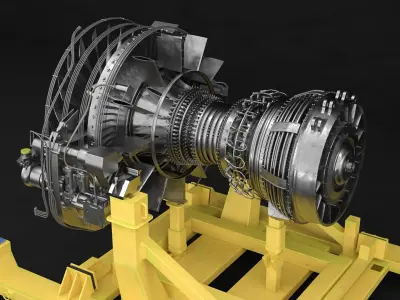  cfm56-7b Complete model 