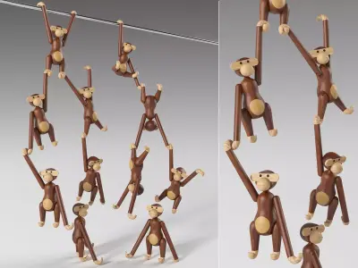 ROSENDAHL Kay Bojesen Monkey 3D model