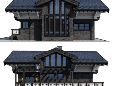 Modern house 21 3D model