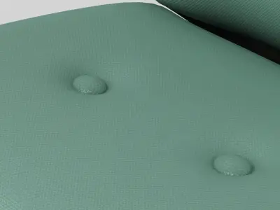 Contemporary Designer Lounge Chair 3D model