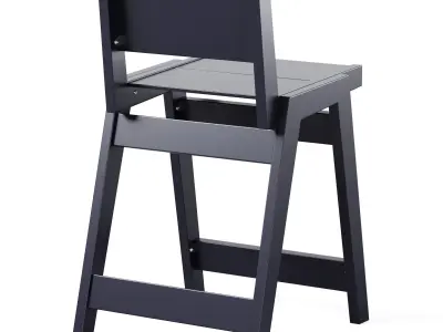 Alfresco Counter Table and Counter Stool by Loll designs 3D model