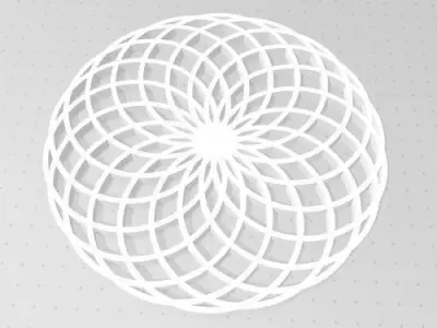 GEOMETRIA SAGRADA - TOROIDES 3D print model