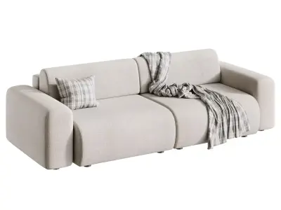 Modular sofa Mail 1 3D model