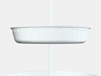 GARNERA Double decker serving stand Low-poly 3D model