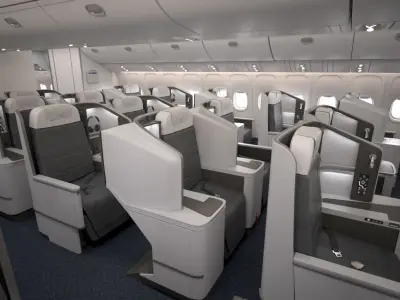 Boeing 777 Cabin 